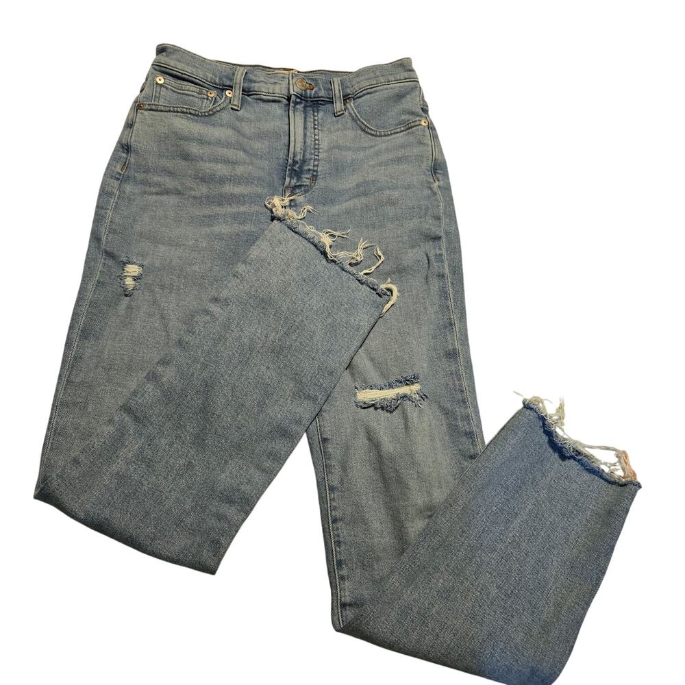 Madewell The Perfect Vintage Jean in a light-to-medium wash women's size 26